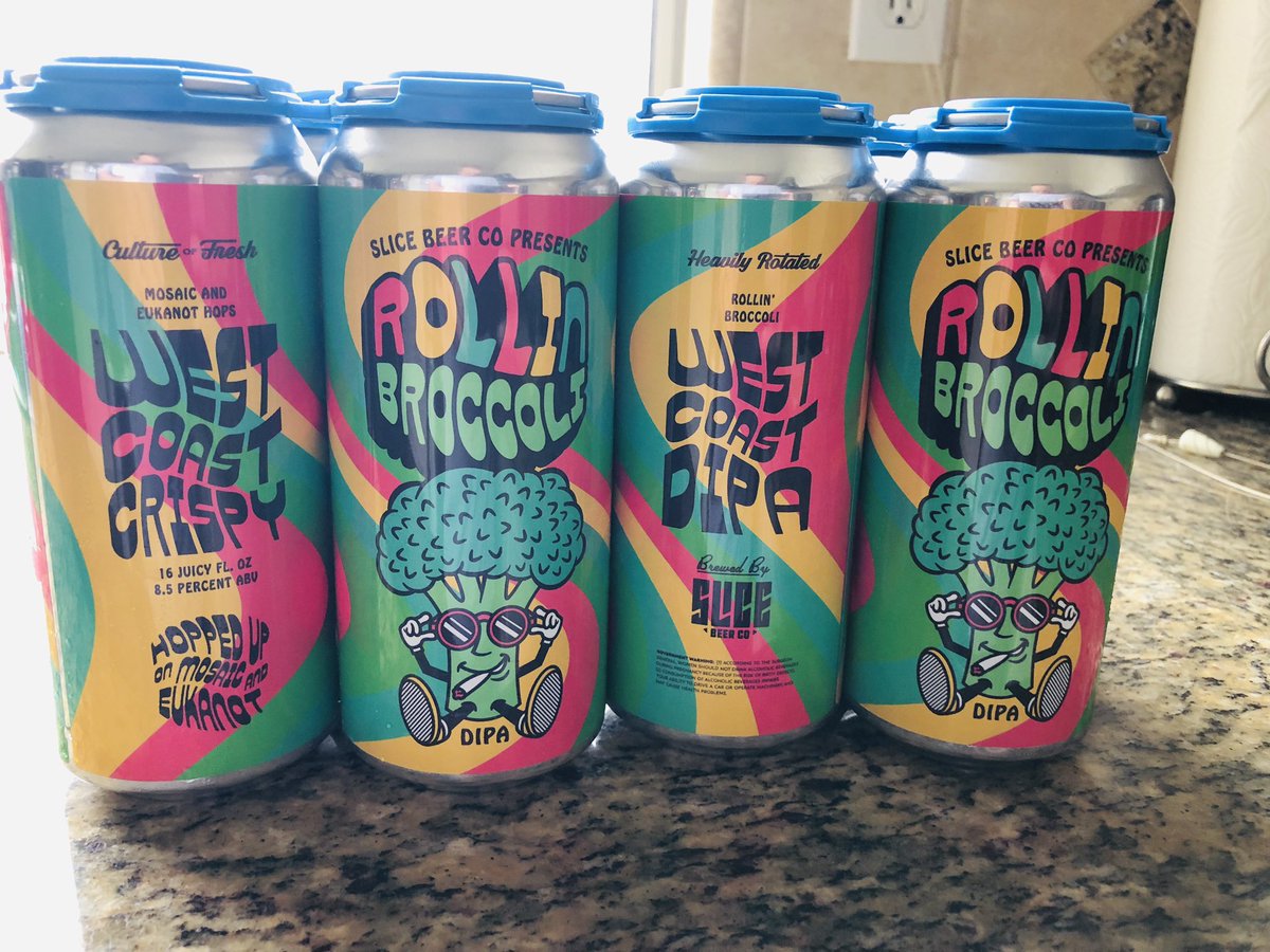 wjgiddens's tweet photo. Best wife ever brought home some broccoli! #RollinBroccoli from @slicebeer #WestCoast #SliceBeer https://t.co/0QxiPropv9