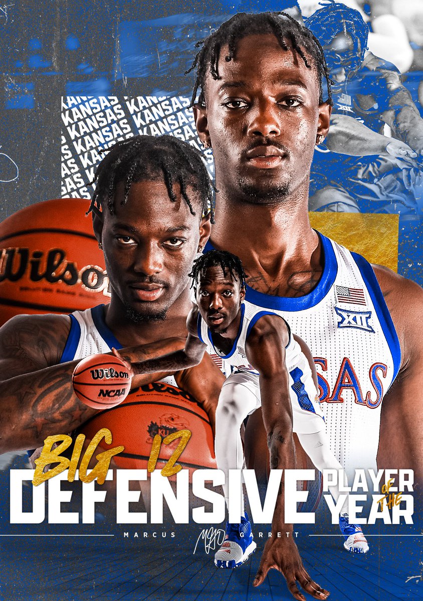 KUHoops's tweet photo. Gotta be this guy β¬
Your Big 12 Defensive Player of the Year... π£ π ππ₯ππ¨π¦ πππ₯π₯ππ§π§
@ImMarcusGarrett x #KUbball https://t.co/ZqEszmvhEl