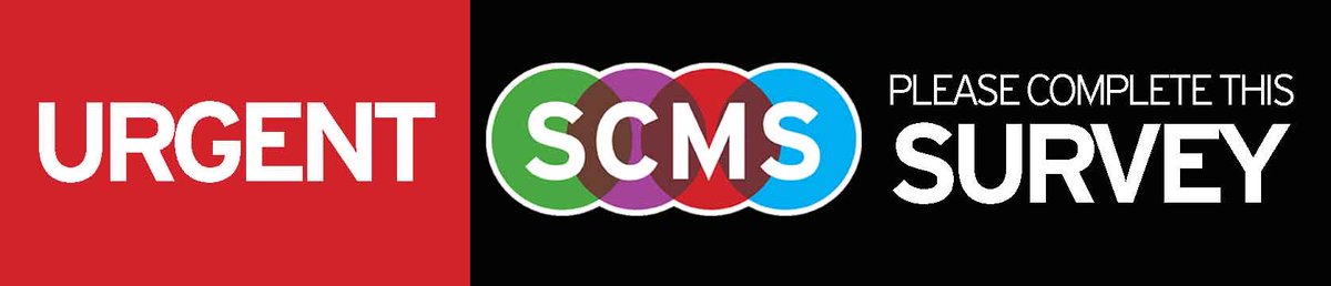 The SCMS Executive Board asks you to answer the following questions so that we can make an informed decision about our plans for our April Conference. The survey will close at end at Mon, Mar 9th at midnight (US CT). forms.gle/eDKkXF3LaKgt94…