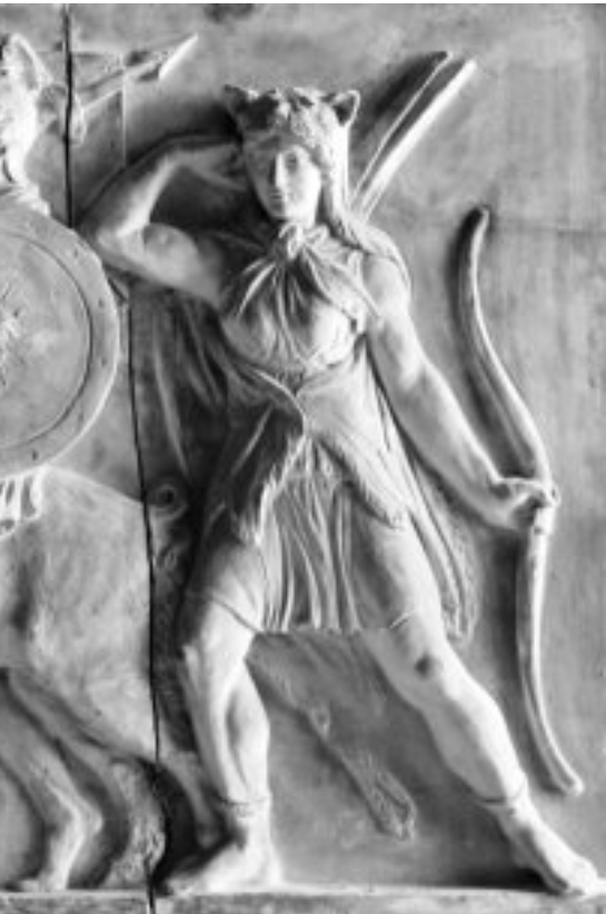 Is this how mortals see her?

They got it wrong.. except the bow and the muscles.