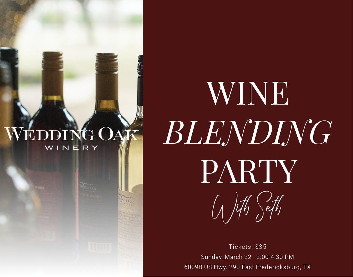 Wine Blending Party at our Fredericksburg tasting room. Member Exclusive Event.
#wineblending #wine #winetasting