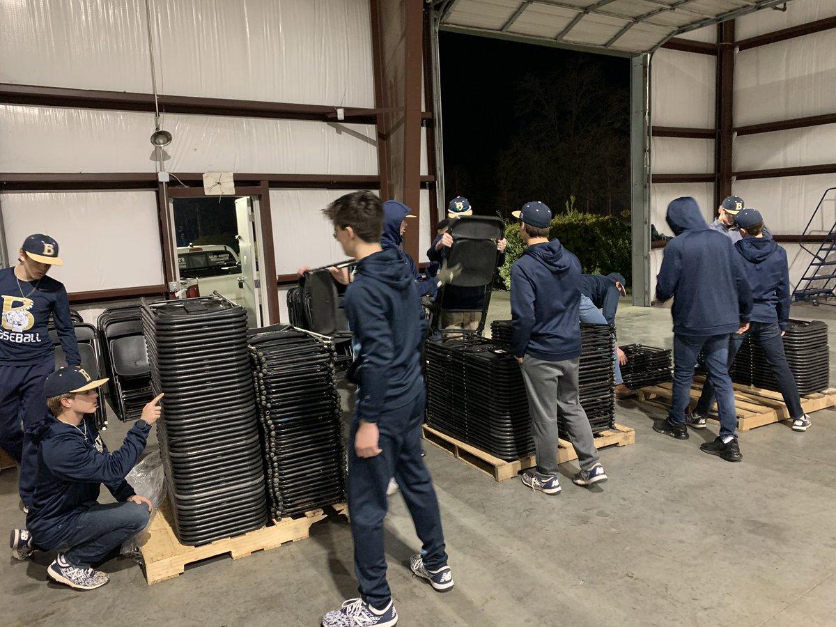 joegonzo76's tweet photo. Subvarsity boys helping out after the Ducks Unlimited Banquet last night. Great job boys #BengalsAnswer #TheCall @BlythewoodHigh @1ProudBengal https://t.co/Eix5xJyIqr