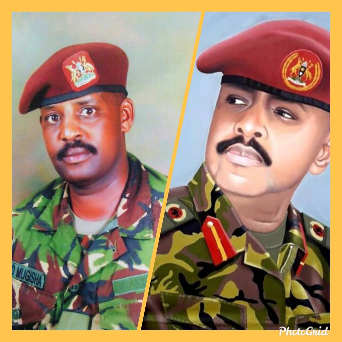 The leader of Uganda