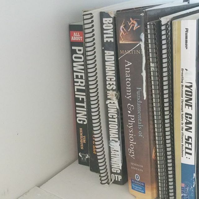 HedStrongTA's tweet photo. Where on Earth did my copy of Science and Practice go? Which one of you scumbags took it?

I've amassed quite an awesome library over the years. These are just some of my favorite books that I wanted easy access to in my desk closet "Power Pantry." I've never had a great pla… https://t.co/FMERzrksNI
