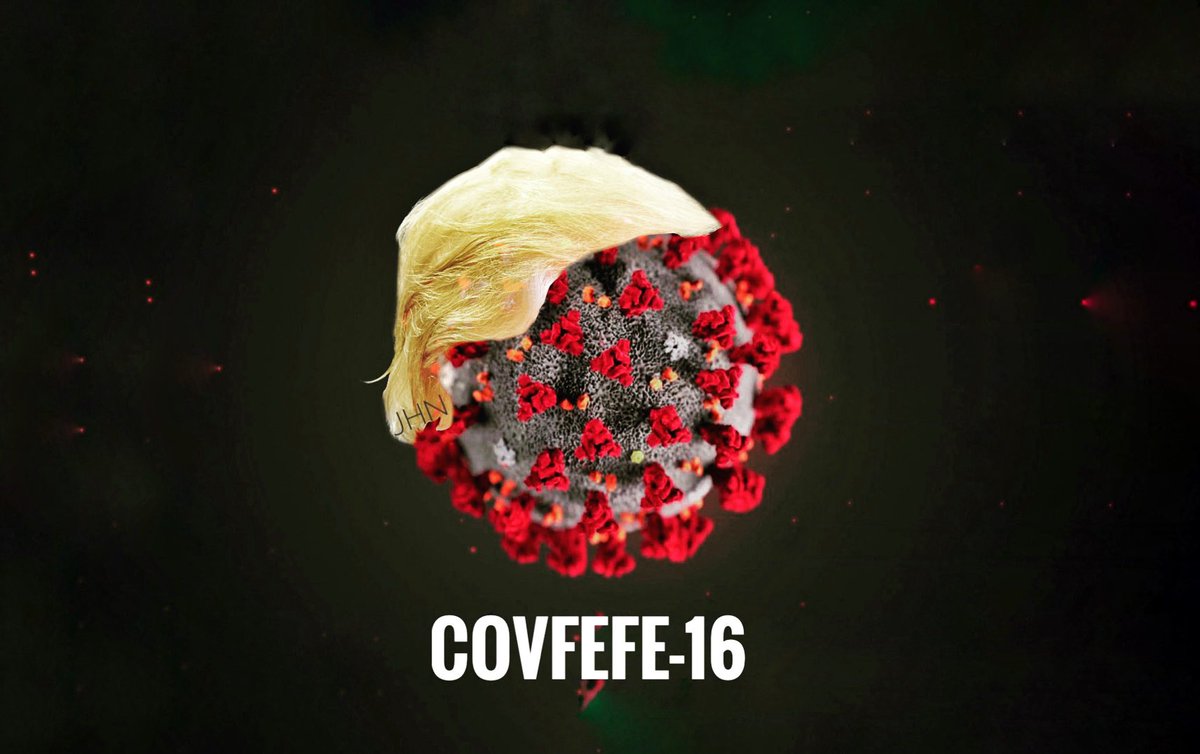 I just felt inspired and created a really ugly meme for the #covfefe16 pandemic