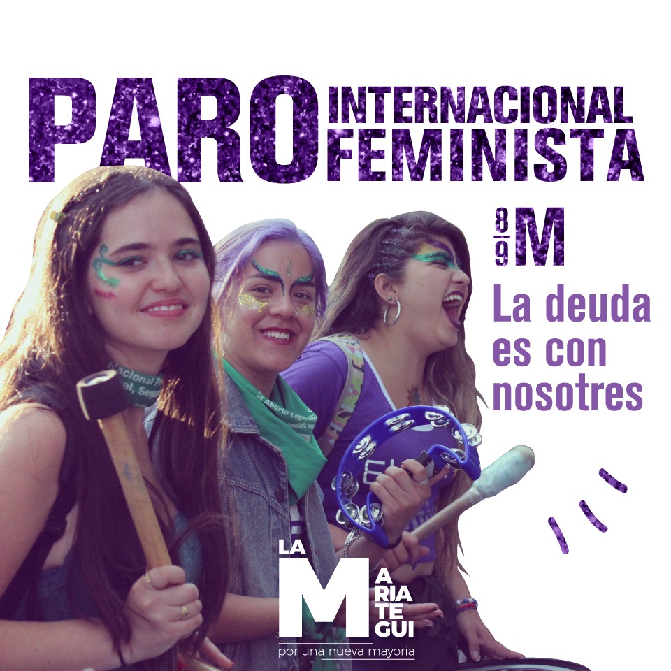la_mariategui's tweet photo. Este año volvemos a parar el mundo. Mujeres, lesbianas, bisexuales, travestis, trans y no binaries salimos a las calles nuevamente en todo el país por todos nuestros derechos. https://t.co/hgKx4JM139