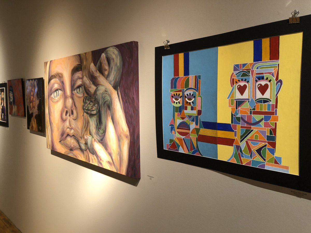 MissMPrice's tweet photo. Congratulations to all our artists at #IHSAE! @1Bg_Gallery @BGHSFineArts @d214finearts @BGHSPrincipal @bott_jeff @BG_Bison @AUD214 https://t.co/TRe1eonMFD