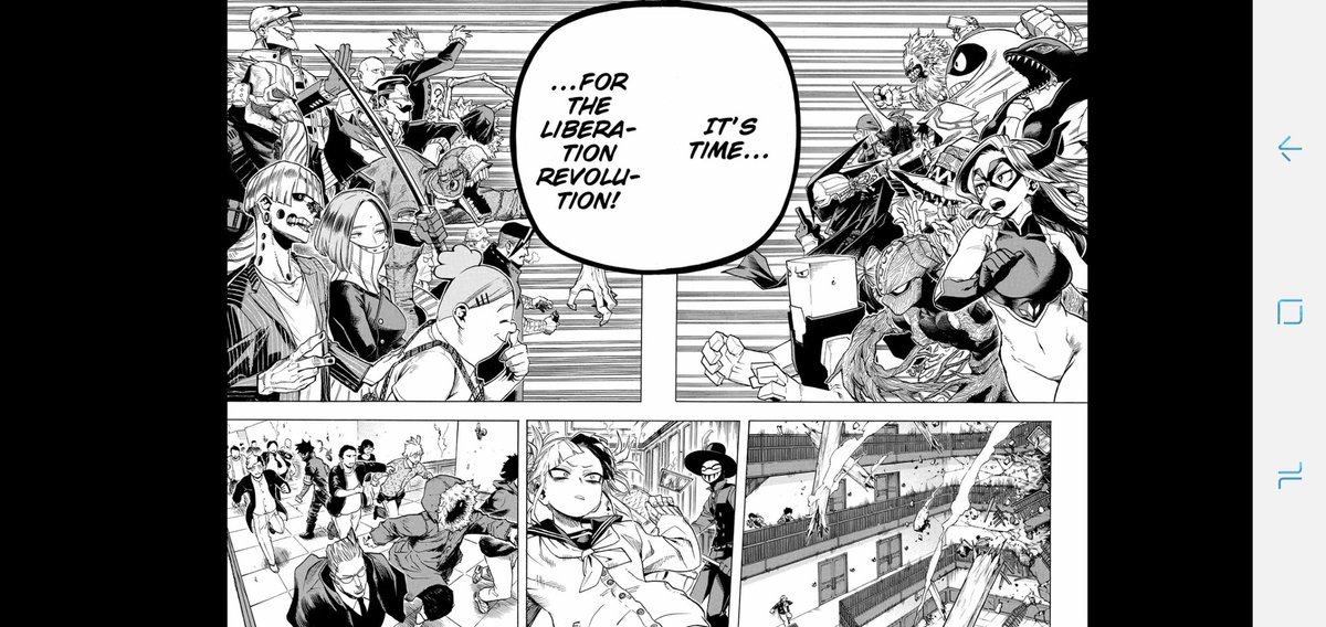 damisa_sarki's tweet photo. #mha263 #MHA #bnha263 Jiro and Kaminari fleshing out more not that we haven't already got hints and Hawks is about to go tf off https://t.co/ds6MGqbFuq