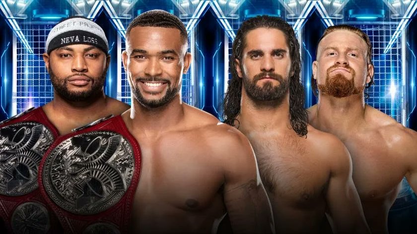 Tag team match. Братья усо wwe. Seth rollins wwe 2k22. Alpha academy wwe. Raw revival.