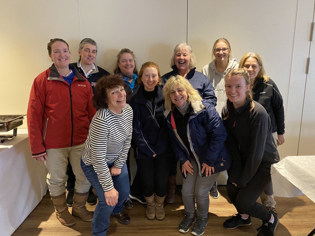 We asked some of our amazing female skippers, instructors and first mates to pose for a team photo for International Women’s Day! Learn about our new #sailing initiative to encourage more women into #sailing and #marine industry careers: hubs.ly/H0npzVY0 #IWD2020