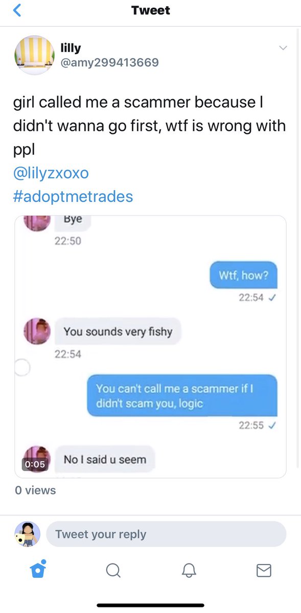 iichloeiix's tweet photo. She’s the one who declined right after I said I have more proofs? Isn’t that rlly fishy? @/amy299413669
#adopm #adoptmetrwdes #adoptmetrading #adoptmetrades #adoptmepet https://t.co/xT3mYCExko