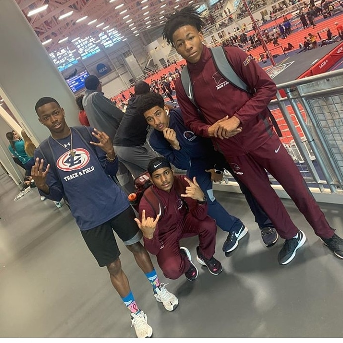 trackmagicusa's tweet photo. Track Magic Gang🤟🏿
Champion Drip🥇
@MEACSports 
@ESHawksTFXC
#hbcutracknxc 
@trackmagicusa 
#thetrackmagicmovement
#trackmagicusa
#shemarparker
#meacchamp
#blacktrackexcellence https://t.co/ippzcZlR8X