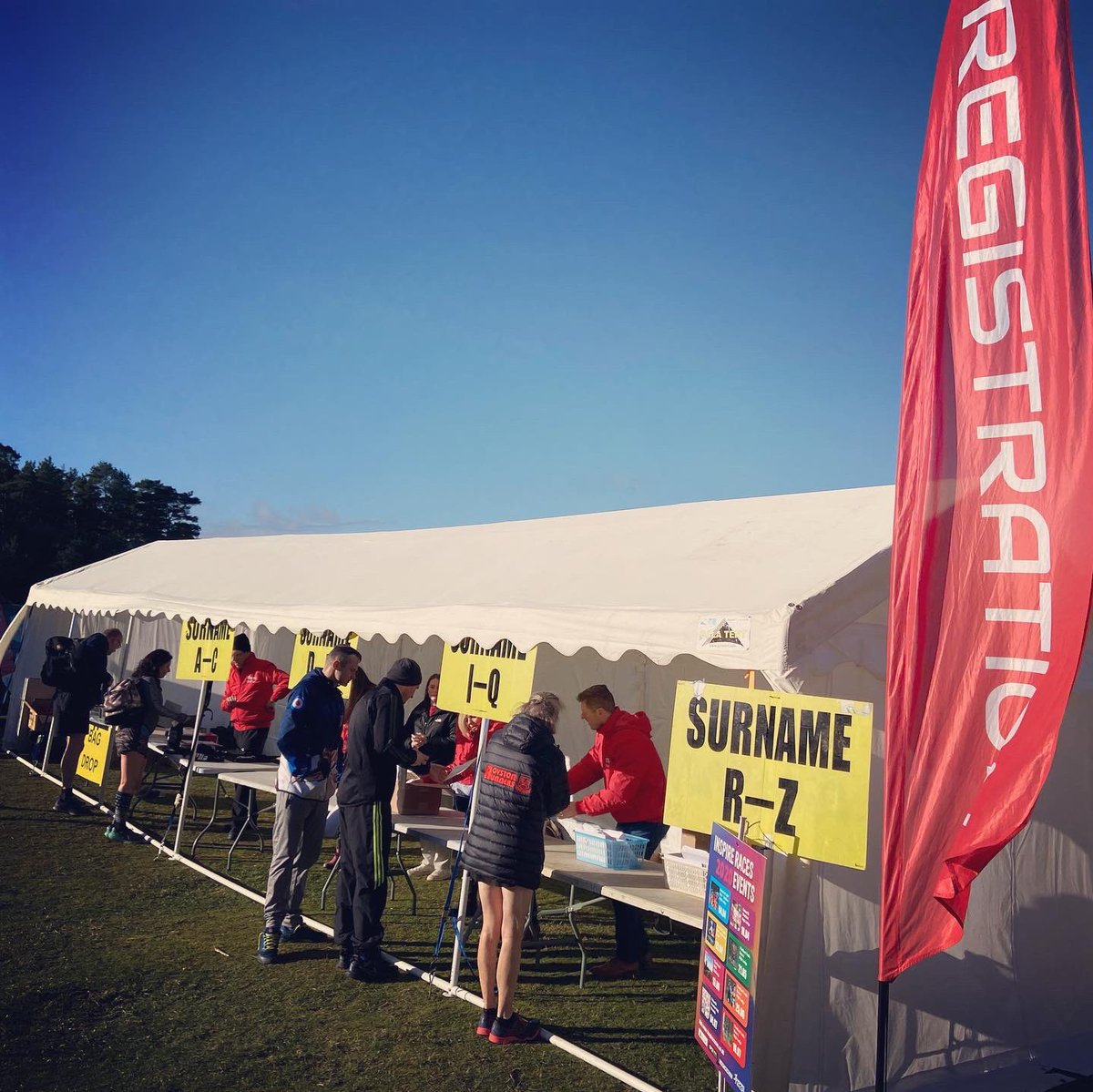 Inspireraces's tweet photo. Great turnout for the #thetfordtrailshalfmarathon this morning at #HighLodge! Well done to all the runners and thank you to our partners in making the first #thetfordtrailshalf a success! @ForestryEngland https://t.co/LkeXlOiYHT