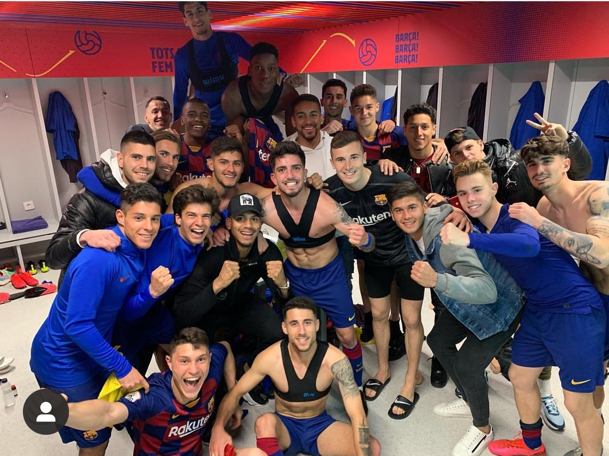CuleJovent's tweet photo. BRUTAL REMUNTADA ! 🔵🔴✋👊
#OnlyFCB
SOM'HI BARÇA ! https://t.co/258sDswoGZ