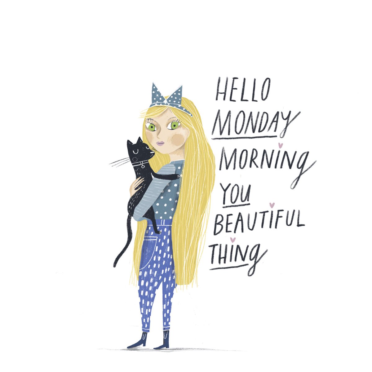 binnytalib's tweet photo. Hello Monday morning. #mondaymorning #mondayvibes #hugacat #blackcat #monday #goodmorning #drawacat #catillustration #ineedahug https://t.co/zy3nyPFYd2