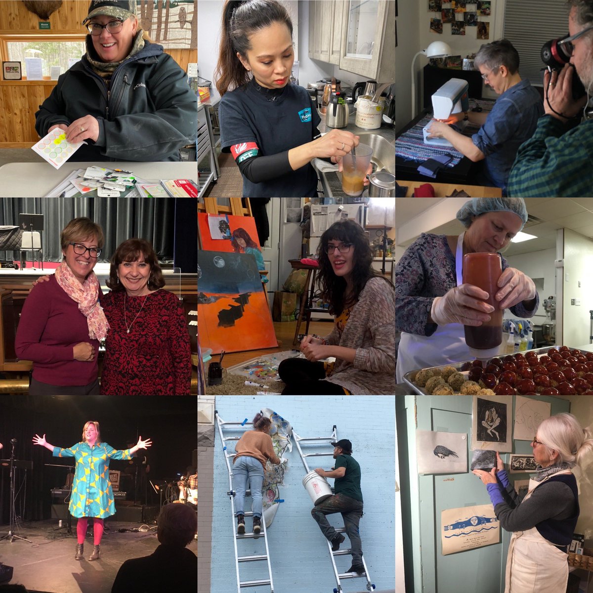 makingitupnorth's tweet photo. Celebrating International Women’s day and these fine makers and biz owners. #inspiring #talented #makingithappen #makingitupnorth https://t.co/hedqD1r2Q5