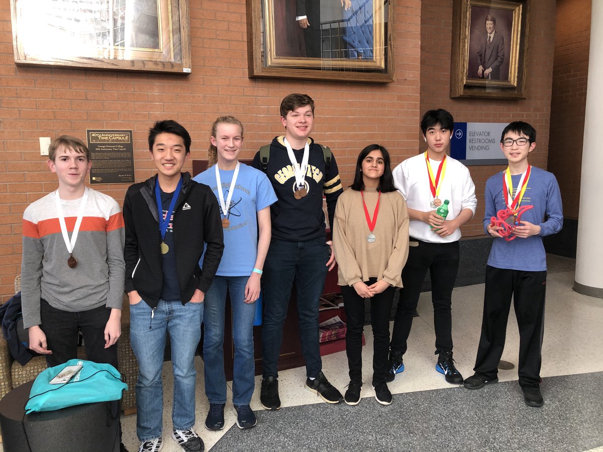 Pakicetus's tweet photo. Look at all the @PopeAcademies STEM students winning medals at the 2020 Regional Science Olympiad Tournament! #InspirePopeHS https://t.co/tEaUu1bUAD