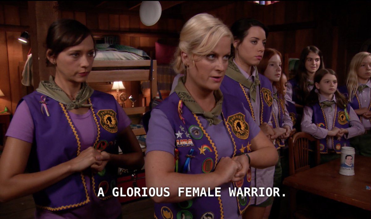 out of context parks and rec tweet media