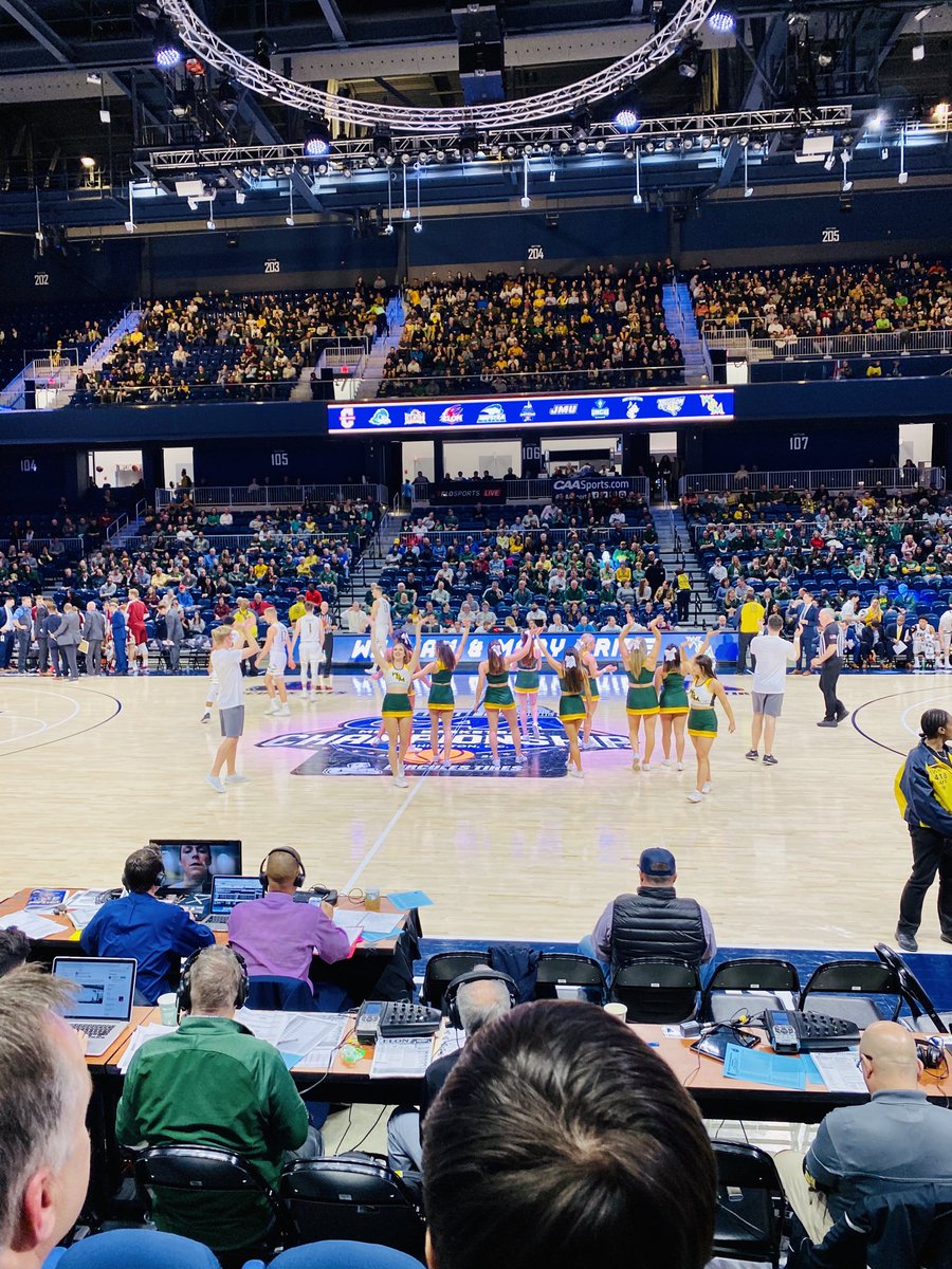 CAA Men’s Basketball Championship — first game for W&amp;M tonight! #2 W&amp;M against #7 Elon. #GoTribe #CAAHoops ⁦<a href="/WMTribeMBB/">William & Mary Tribe Men's Basketball</a>⁩
