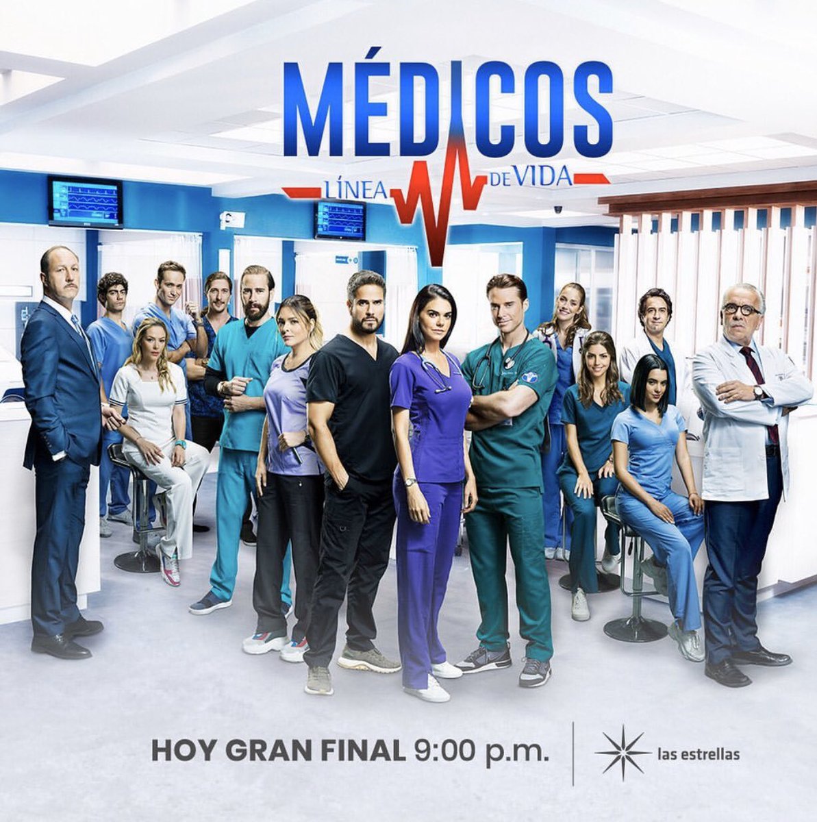 TV_LasEstrellas's tweet photo. #FinalMedicos 
Gran Final @MedicosOf Hoy 9:00 de la Noche #ConLasEstrellas 
#MedicosLineaDeVida #Medicos 
RT Si Lo veras 
Les Gustaría una Segunda Temporada ??? https://t.co/txRIO1ECIh