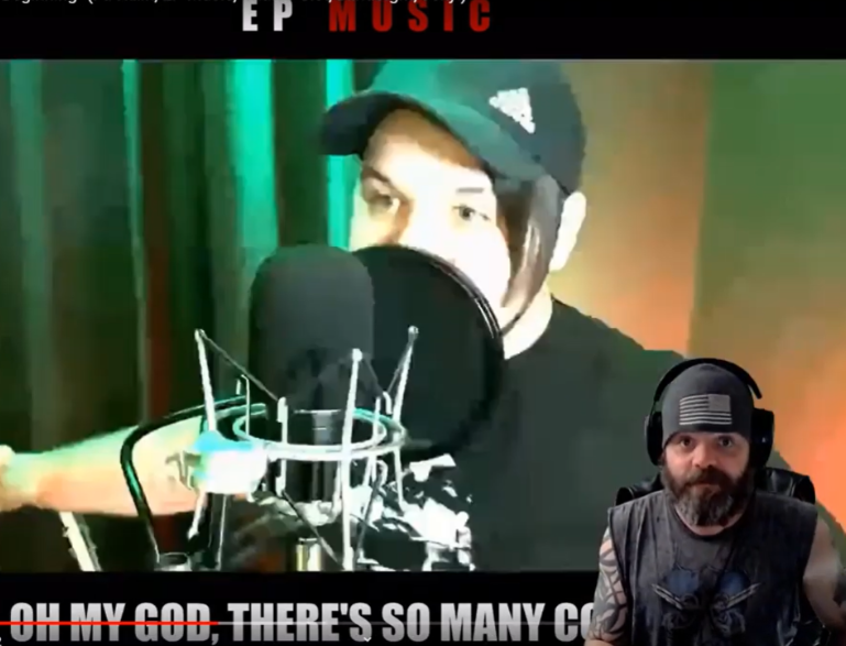 GNTReacts's tweet photo. #BotBMusic Reactor's Sunday! @wickster82 Reaction to the #BotBCypher had #Wickster saying "What Was That". Go Check out why @EPMusic_ had #Wickster making such faces!!
https://t.co/sLVeYD4BOh https://t.co/HewemfaLo3