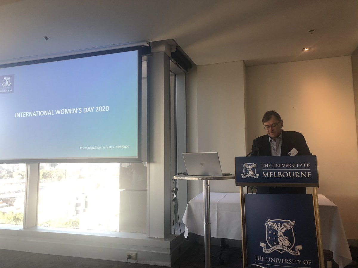 georginasuch's tweet photo. Duncan Maskell opens #IWD2020  event at @unimelb by calling for us to all walk the talk of gender equality and inclusion. https://t.co/XKH54okOoQ
