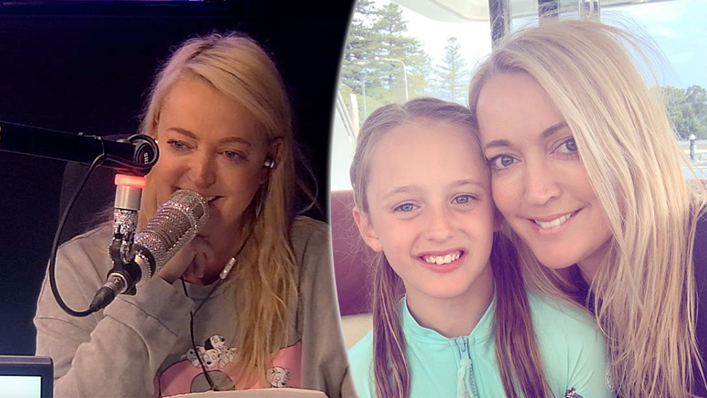 Jackie tears up while speaking about becoming a mother in letter to her teenage self. 

Watch the video here >> kiis1065.com.au/entertainment/…