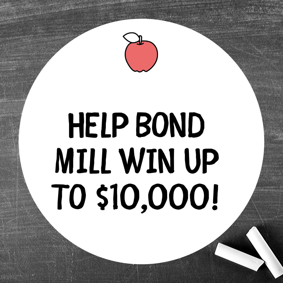 bondmillpto's tweet photo. Families, with your help, Bond Mill can win up to $10,000 from WTOP! Please go to https://t.co/Zk9i2qp4L0. Select SCHOOL DISTRICT, which is Prince Georgeโs County. Be sure to click BOND MILL! Must be 13 years or older to participate!
.
#wtopclickforkids #clickforkids #bondmill https://t.co/uddfowqhTO