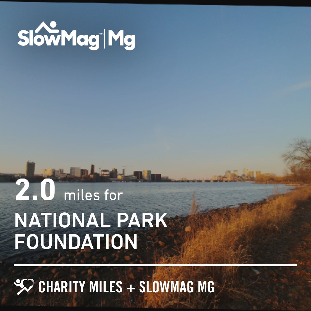 thetrainmon's tweet photo. 2.02 @CharityMiles 4 @goparks. Thx #SlowMag. #CharityMiles #EveryMileMatters #running #fitfather/#healthydaddy/#dadbod/#fitboss #thisis39 #nowhining #noquitting #noshortcuts. #GoodEvening #Boston #CambMA! Personal #runoutside #runstreak Day 2117! #stillstreaking #runwithnature. https://t.co/tYWzTdd5AK
