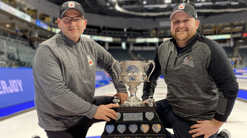 Many thanks to <a href="/GregEwasko/">Greg Ewasko</a> and <a href="/j_wall03/">Jon Wall</a> for the spectacular ice the competitors (and fans) have been treated to all week. It’s long days for weeks on end and the work is greatly appreciated.

#Brier2020