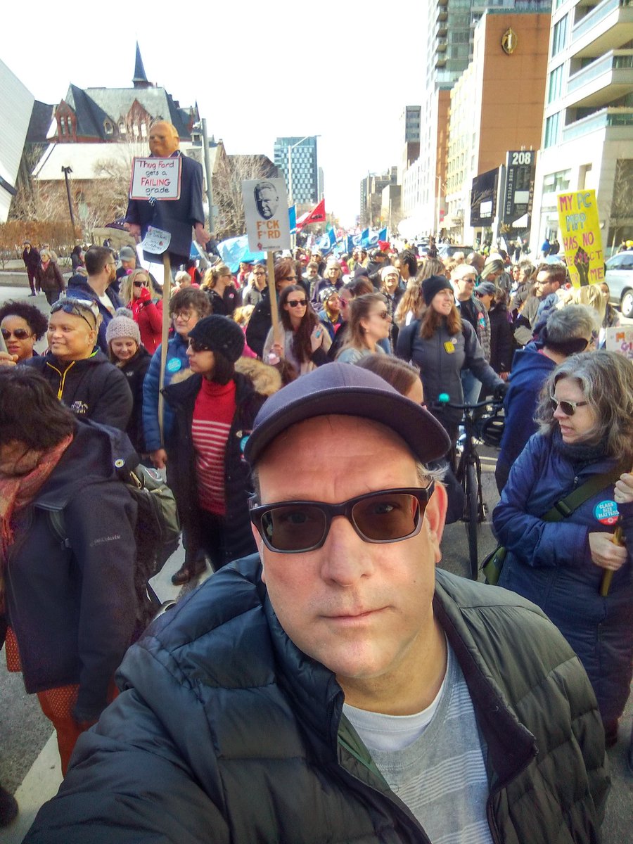 MPlatt4's tweet photo. .@OSSTFtoronto in conjunction with @torontolabour, @osstf and thousands of people from our community join in the #IWM2020 https://t.co/tO5jNk7uMK