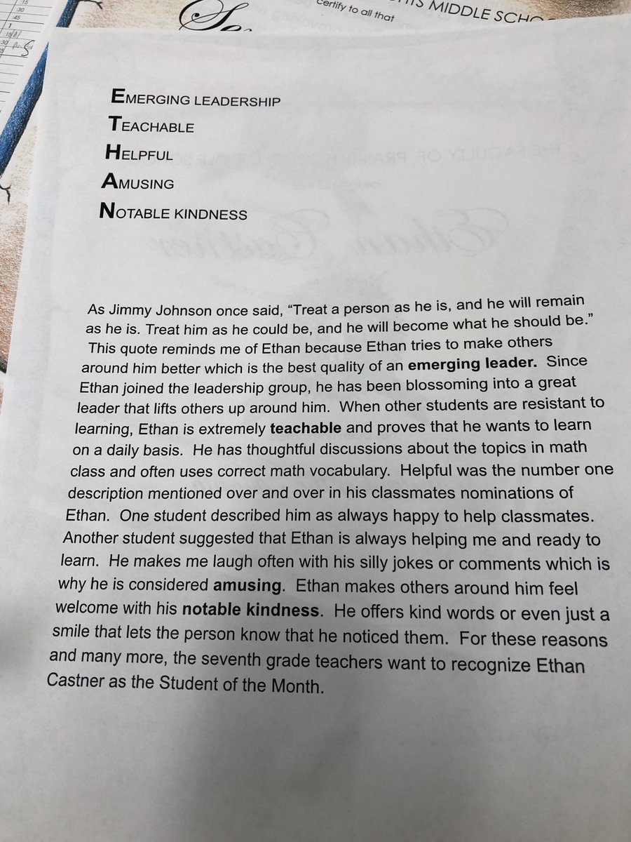 LAStewartTweets's tweet image. Congratulations to Ethan Castner, one of our PHMS #MIC2BK Team leaders! 👊 💯 #positivepeerinfluence #leadership #respect