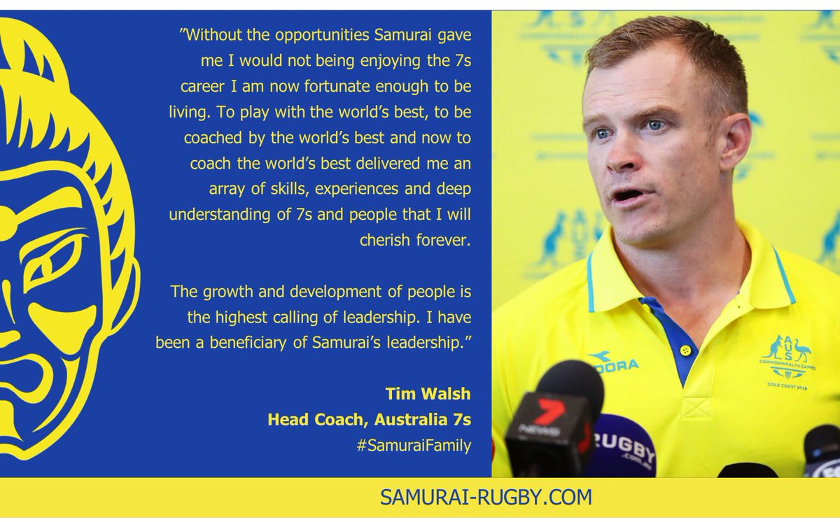 Massive split loyalties for @SamuraiRugby as we have 2 great #SamuraiFamily Coaches going head to head in the @CanadaSevens go well @timwalsh7s <a href="/henrypaulrugby/">Henry Paul</a>