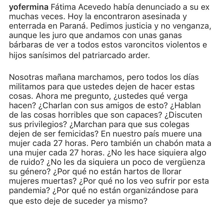 YoFermina's tweet image. Una reflexión y algunas preguntas para ustedes, varones✨