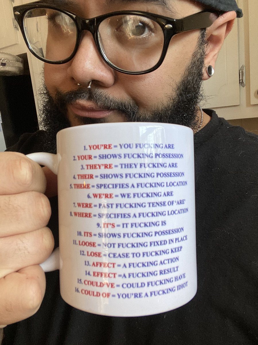 Radar_215's tweet photo. The amount of you, that say “you COULD care less” blows my mind.  Just gonna assume you say SUPPOSABLY too eh? 

#thatlastonethough https://t.co/QKUYZAejuE