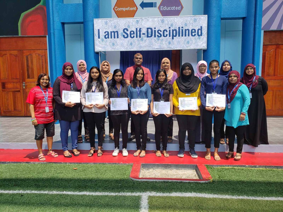 jamaluddin_mv's tweet photo. Some of Gr.10 students of 2019 who helped our school Gr.1 - 2020 
We extend our heartfelt gratitude for  volunteering as an Assitant Teacher from 12th January to 5th March 2020.
We wish you all goodluck in your higher studies.
@MoEdumv @HassanM56819295 
#JS2020 https://t.co/HDMJlst341