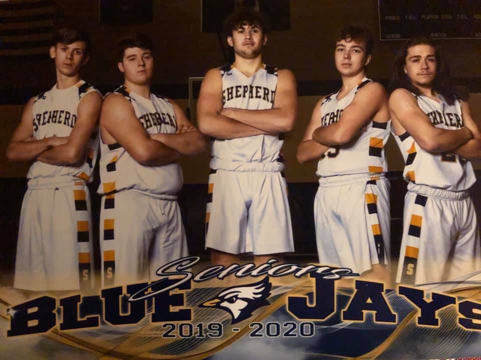 SHSbluejayhoops's tweet photo. We celebrated senior night with these 5 guys on Thursday w/ a win over Beaverton.  Blessed to have coached these fine young men. https://t.co/fDnw6g0kL6