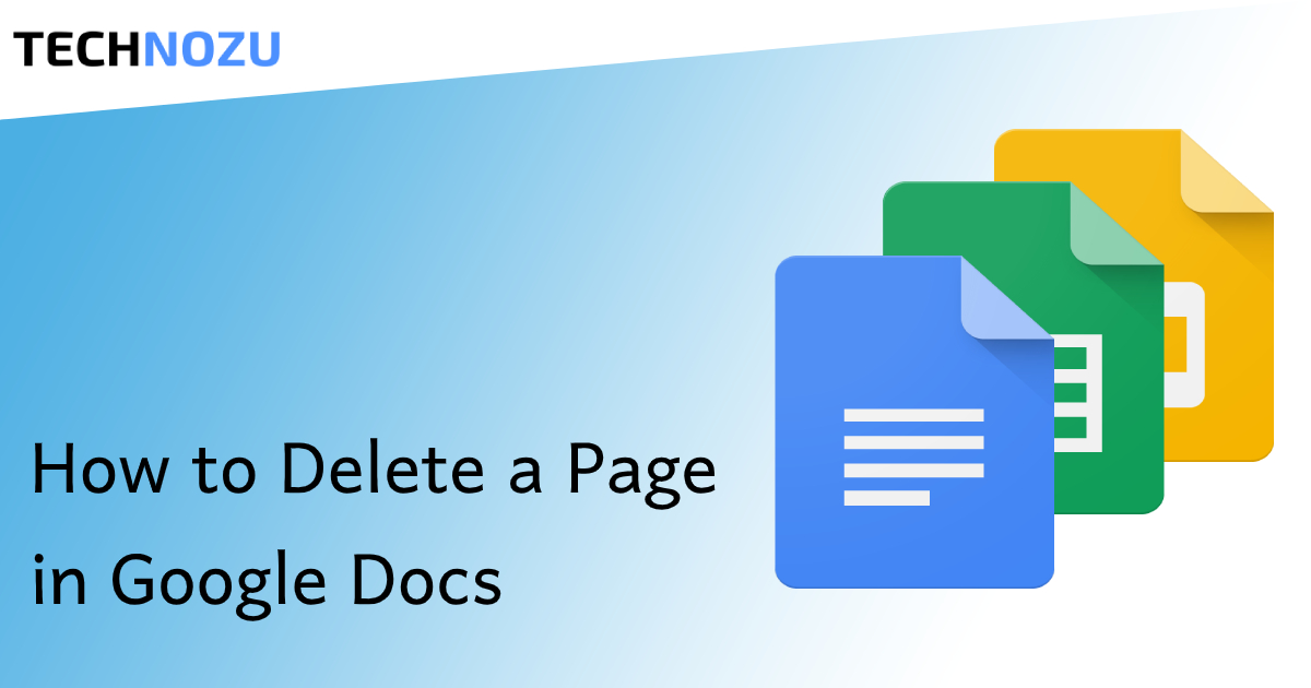 technozu's tweet image. How to Delete a Page in Google Docs
#gogolesheet #docs #technozu #tech #techblog
Click Now...technozu.com