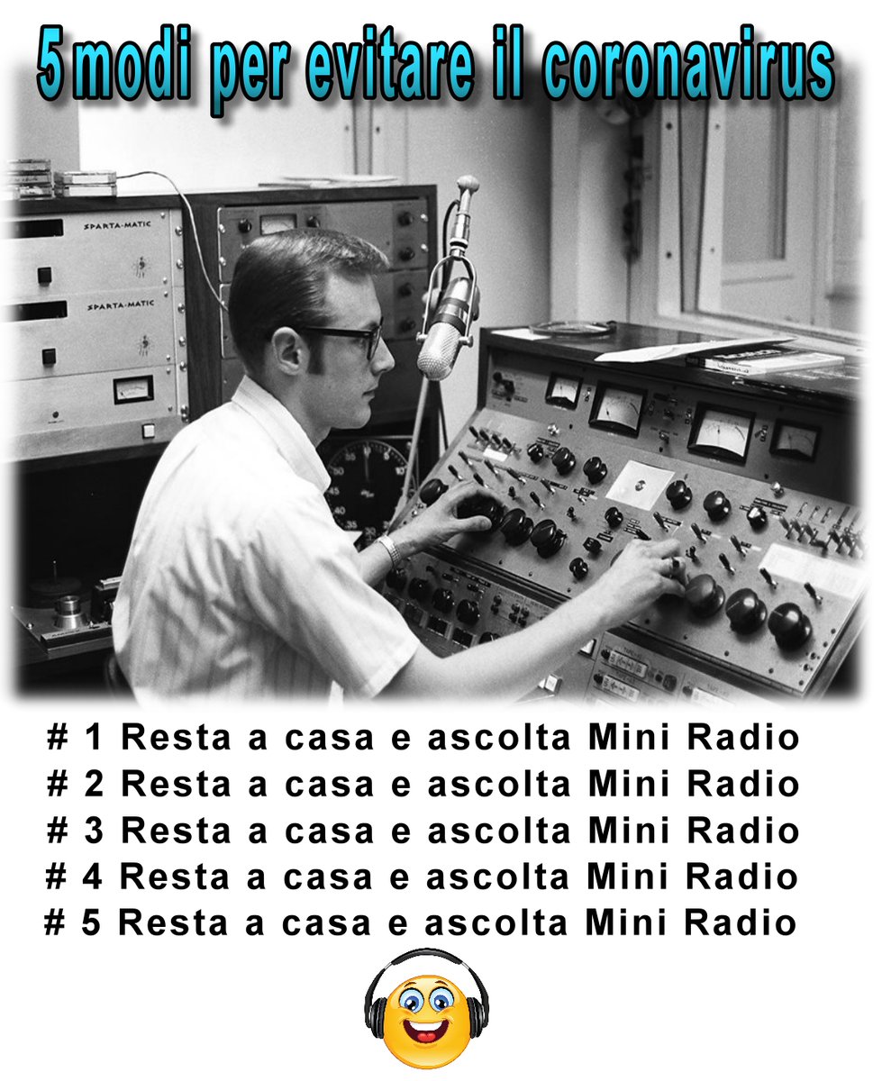 MiniRadio1's tweet image. Segui i nostri consigli... 🙂
miniradioam.it