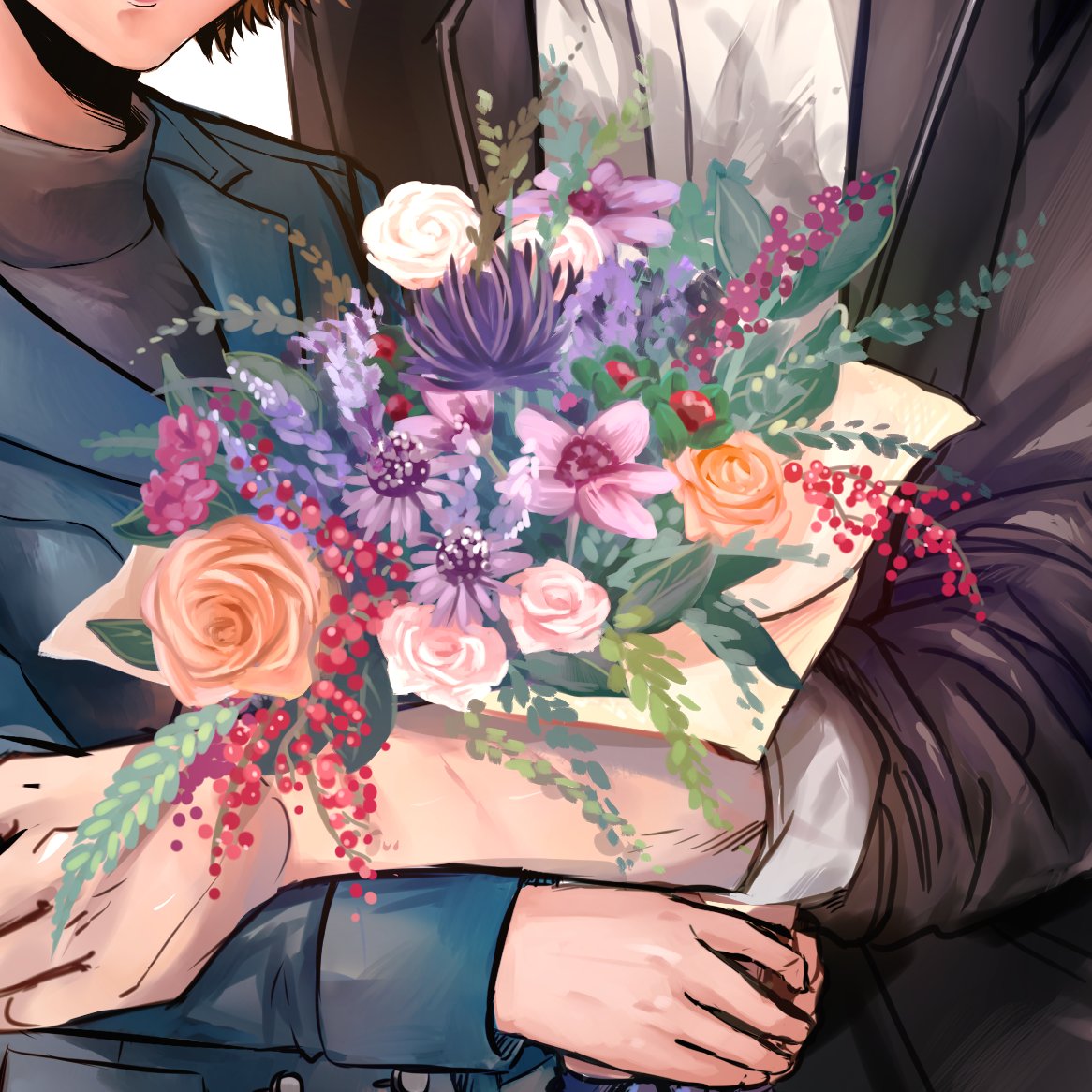 nfoliage_'s tweet image. bil's bouquets 2017-2018-2020. All with different themes hehe