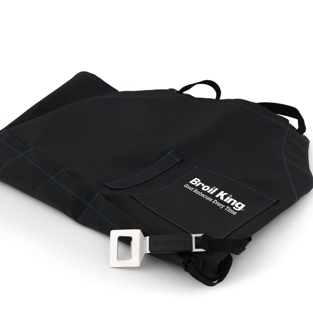 BroilKing_ES's tweet photo. Crafted of the same water resistant material as Broil King® Professional grill covers, this apron offers protection from grease and sauces and is easy to wipe clean. https://t.co/P79KDFF1a9