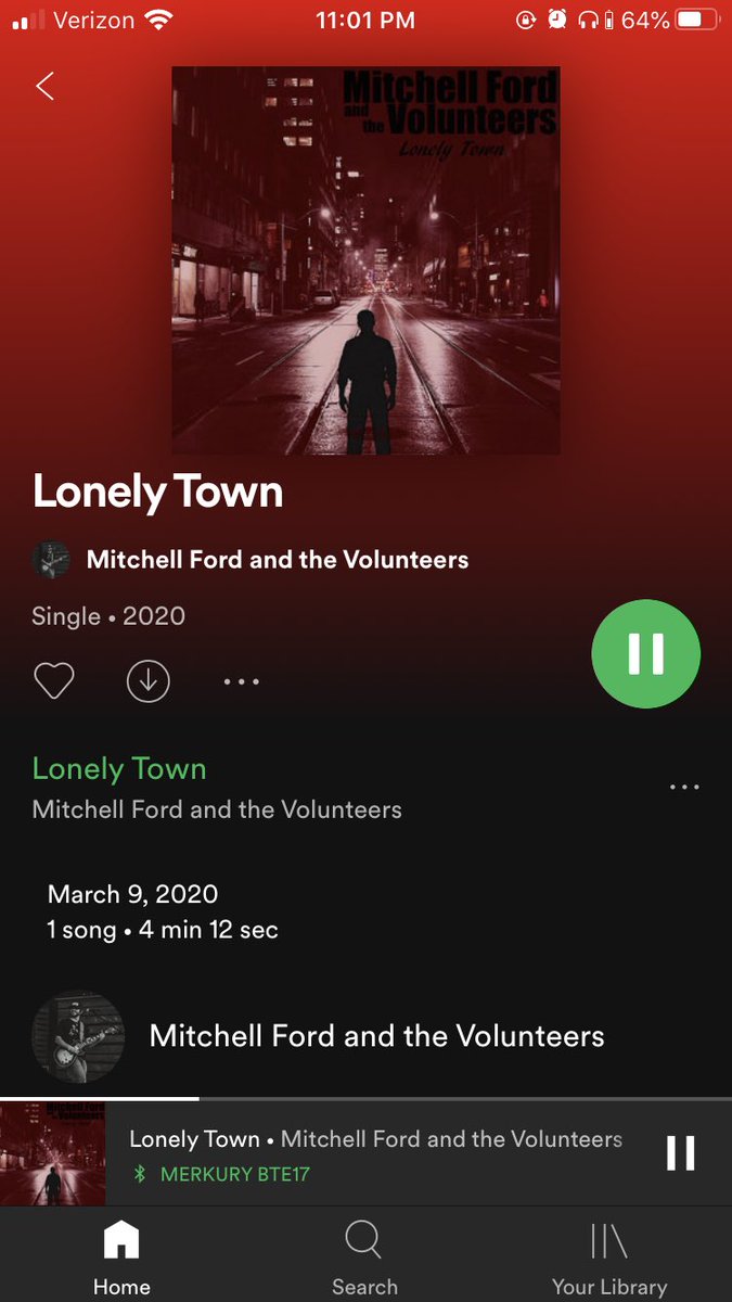mitchell_ford_'s tweet photo. Lonely Town is out now! Y’all go check it out and let us know what you think! 🤘🏻#mfnvols #lonelytown https://t.co/zrUrPVDvtZ