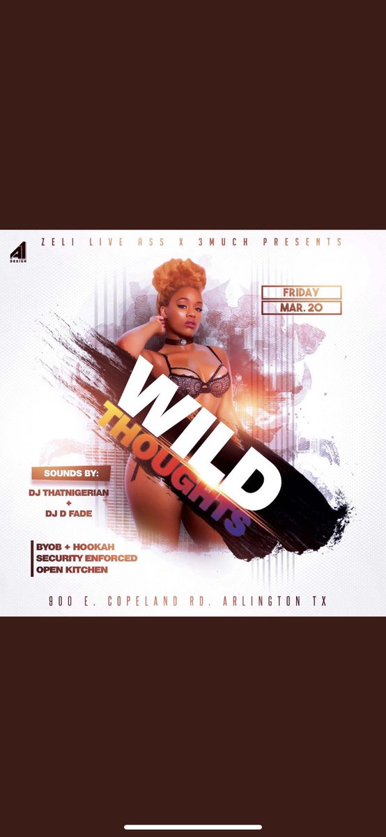 TheFamousDez's tweet photo. This the play March 20 ‼️‼️ #wildthoughts 🎥
#liveassproduction 🎬 https://t.co/pKnkAMnoZ3