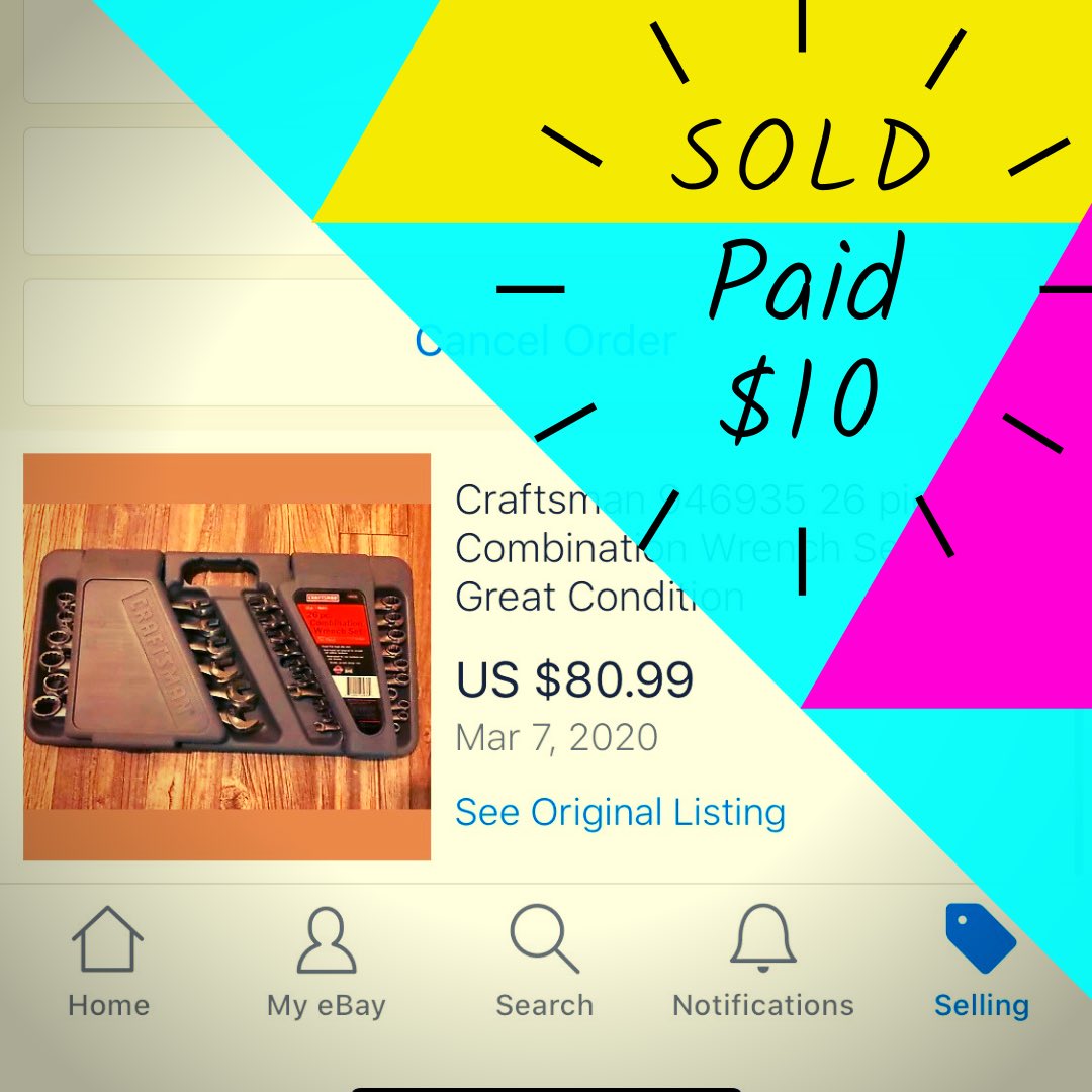 Cryptbeaux's tweet photo. #craftsman always sells
#ebaydropshipping #onlinearbitrage #businessmoney #businessideas #businessminds #entrepreneurjourney #sucessprinciples #entrepreneurtip #entrepreneurlife #ebaysellers #ebayshop #ebaystore #ebayresellers #ebaysellercommunity #alwaysawake https://t.co/8ekAHOiW1u