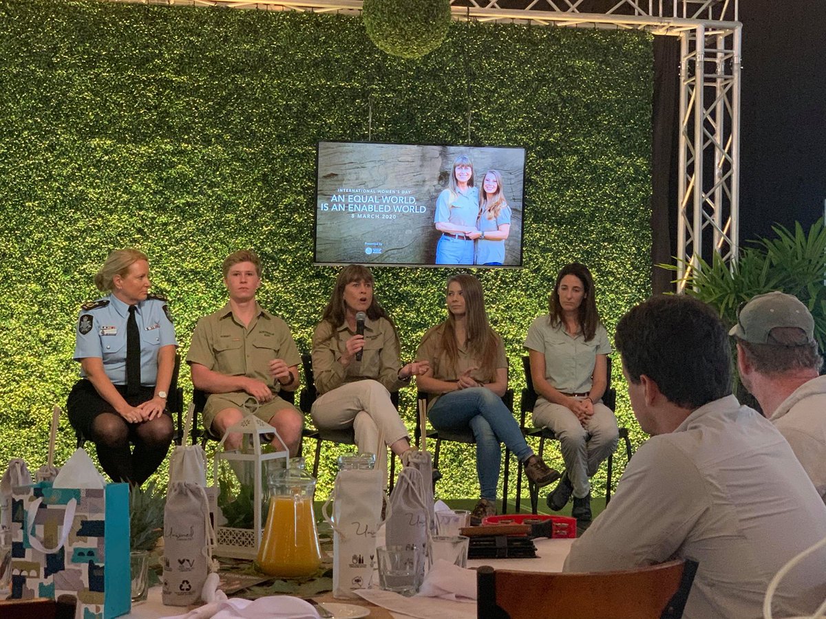 CRIKEY, it’s International Women’s Day! 
To celebrate #internationalwomensday, our wonderful ladies  attended an amazing brunch hosted by <a href="/AustraliaZoo/">Australia Zoo</a>. The team heard from <a href="/TerriIrwin/">Terri Irwin</a>, <a href="/BindiIrwin/">Bindi Irwin</a> and <a href="/RobertIrwin/">Robert Irwin</a> as well as other inspirational females doing great things.