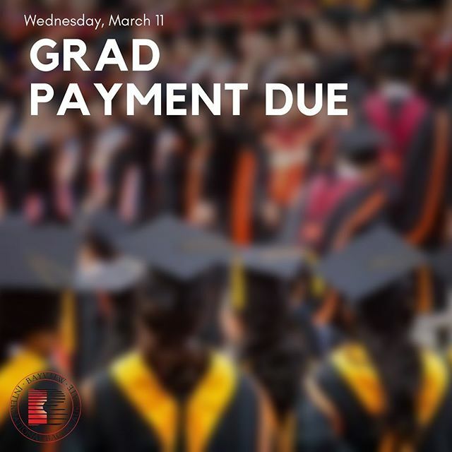 GRADUATES, end your high school journey by celebrating with your peers, family, and teachers. Cherish your memories at graduation; it is a milestone in life that you do not want to miss! 
Pay for graduation (which includes your grad gown) on SchoolCashOn… ift.tt/3aJZE9H