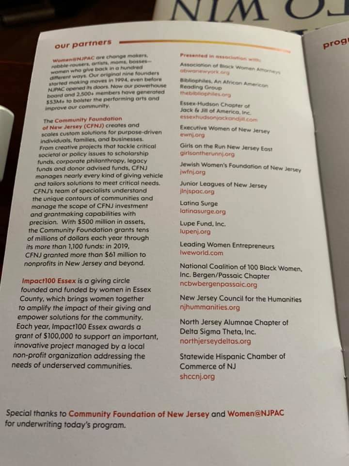 NorthJerseyDST's tweet photo. An amazing morning with the Women of NJPAC celebrating International Women’s Day. “A Gathering of Givers: Elevating and Empowering Women’s Voices”. #powerinourvoice #Joyinoursisterhood #Theeast #NJACDST #takeactionwithnjac https://t.co/JtvuWjkgu8