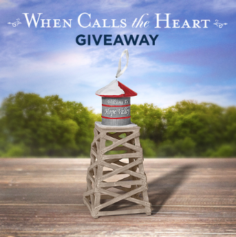 hallmarkchannel's tweet photo. We hope you are enjoying this episode of #WhenCallstheHeart! RT to win a beautiful Water Tower ornament #Hearties https://t.co/AmOrRuMFcs