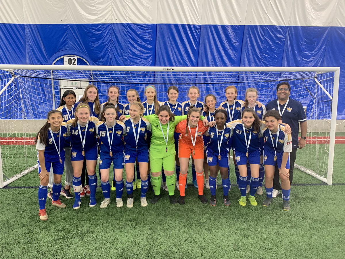 Bronze wasn’t the plan, but after a disappointing semi final loss this morning, it became the new goal.   And they knocked it out of the park with a big win to earn a medal!  #bluecrush @AlbertaSoccer <a href="/SASA_Impact/">St. Albert Impact Soccer</a>
