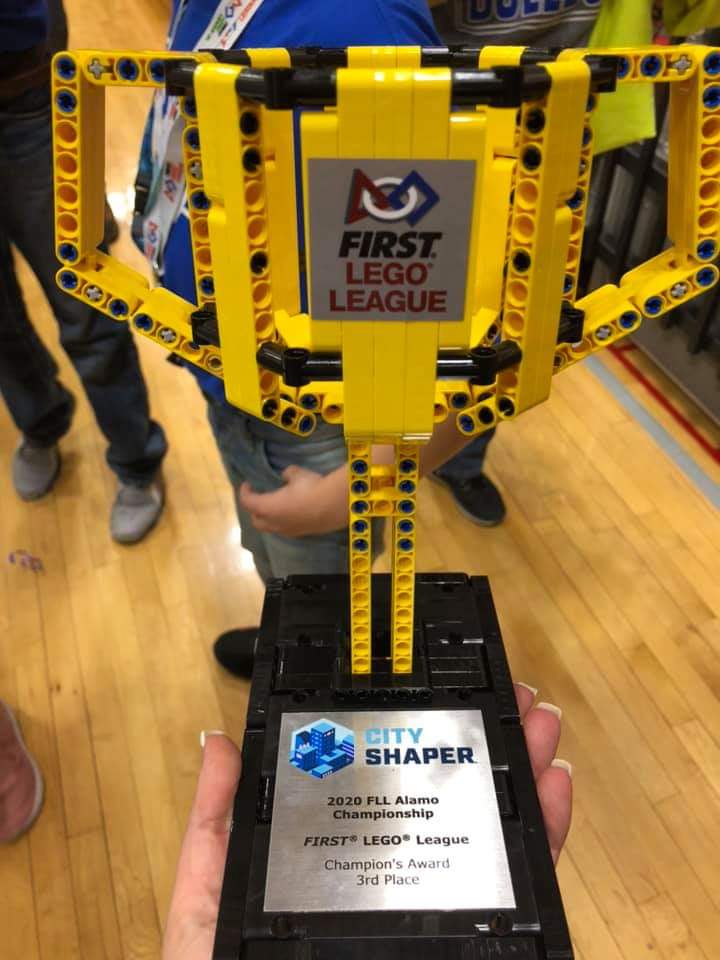 So proud of all of our BMS Robotics teams! They have all had an amazing season! Congratulations to Robo Rampage on their 3rd Place Champions Award at our Regional Championships today! #FLL #omgrobots #proud